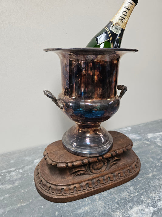 Vintage Oneida Silver Champagne Bucket