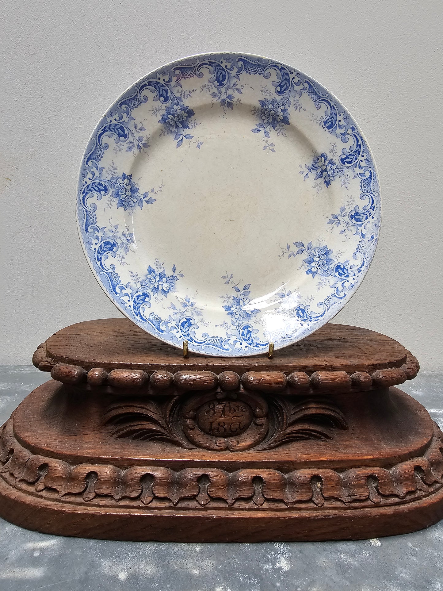 Antique Dutch 'Société Ceramique - Andrée' Side Plate