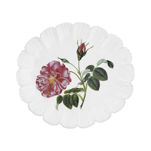 Astier de Villatte John Derian Rose Dinner Plate