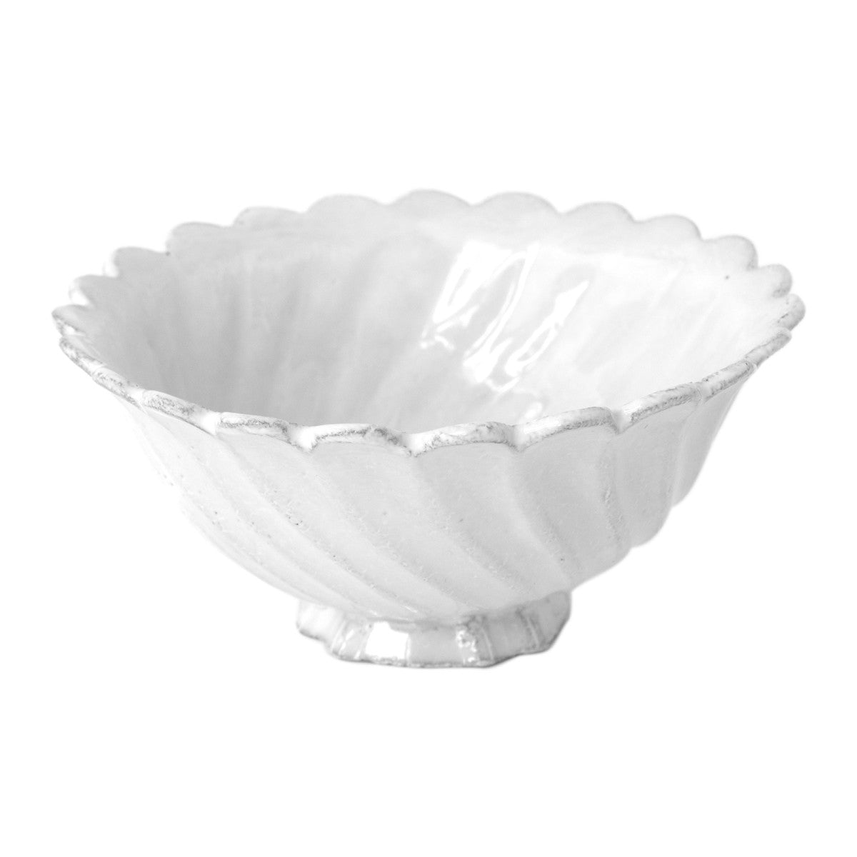 Astier de Villatte Small Peggy Bowl on Stand