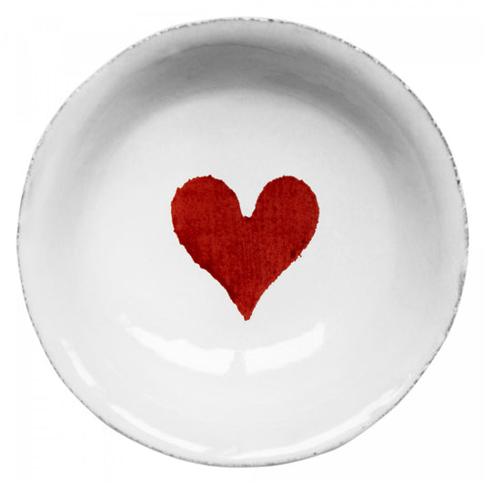 Astier de Villatte Deep Heart Saucer