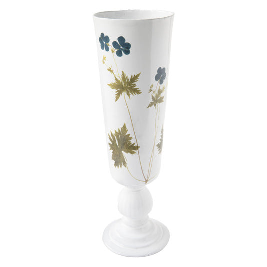 Astier de Villatte John Derian Bleu Geranium Vase