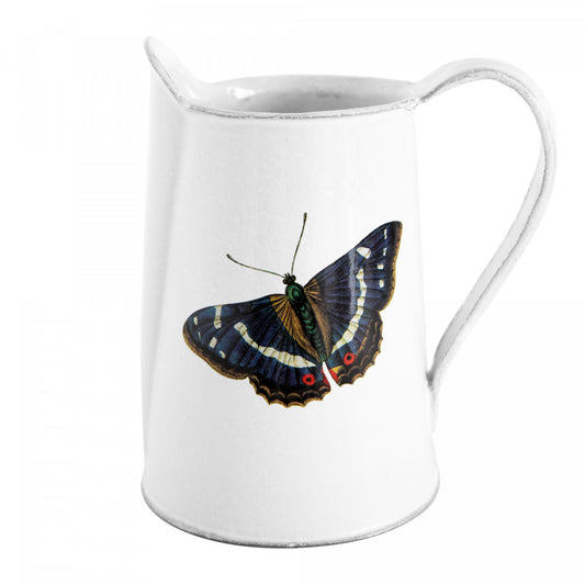 Astier de Villatte Dancing Butterflies Pitcher Vase