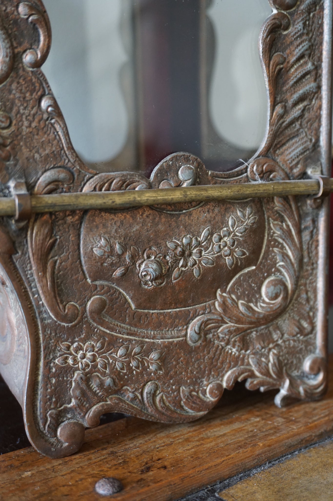 Antique French Sedan Display Cabinet