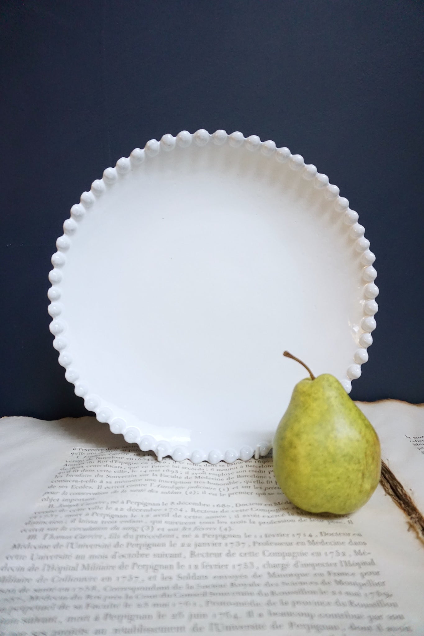 Astier de Villatte Adelaide Dinner Plate