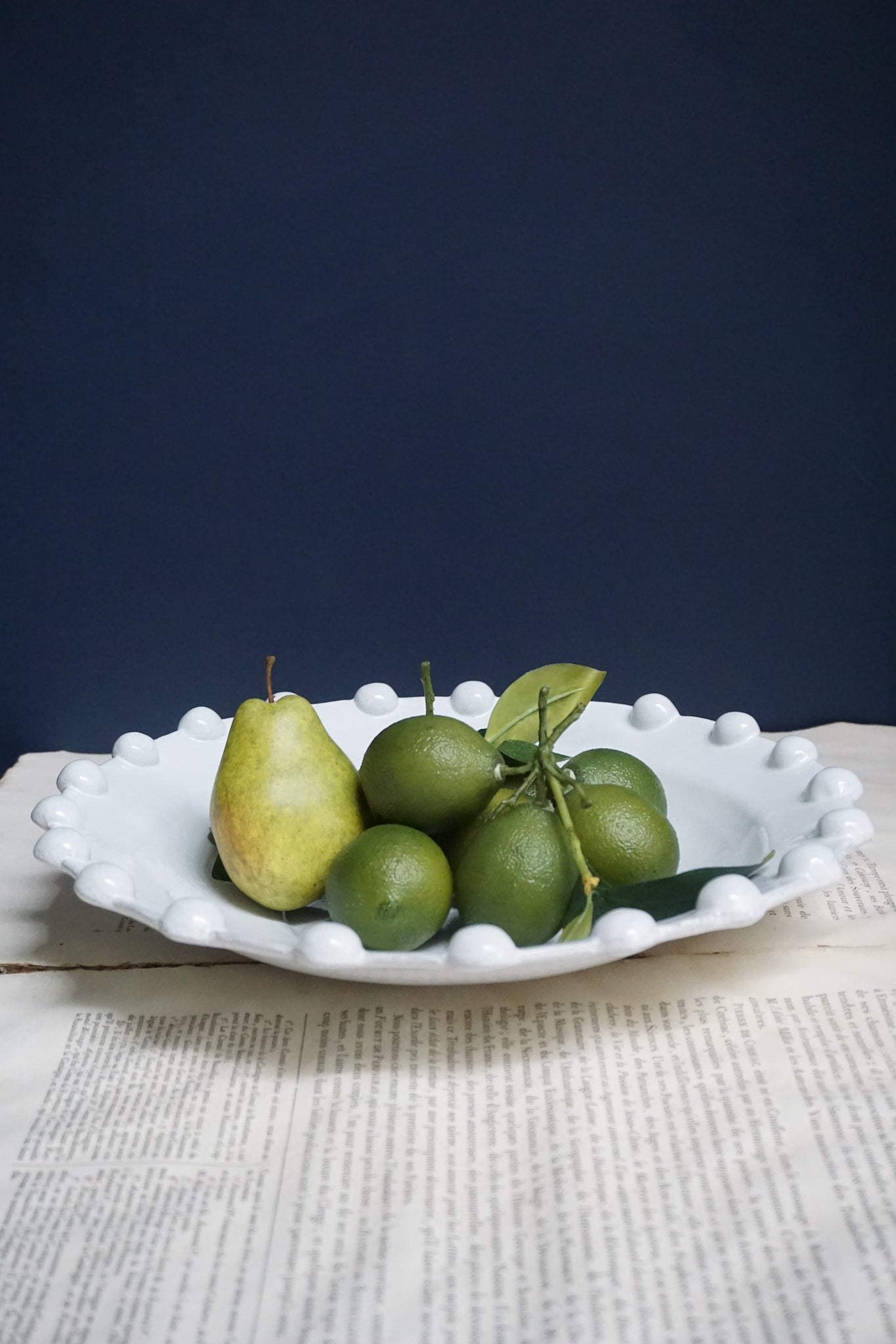 Astier de Villatte Adelaide Large Deep Platter