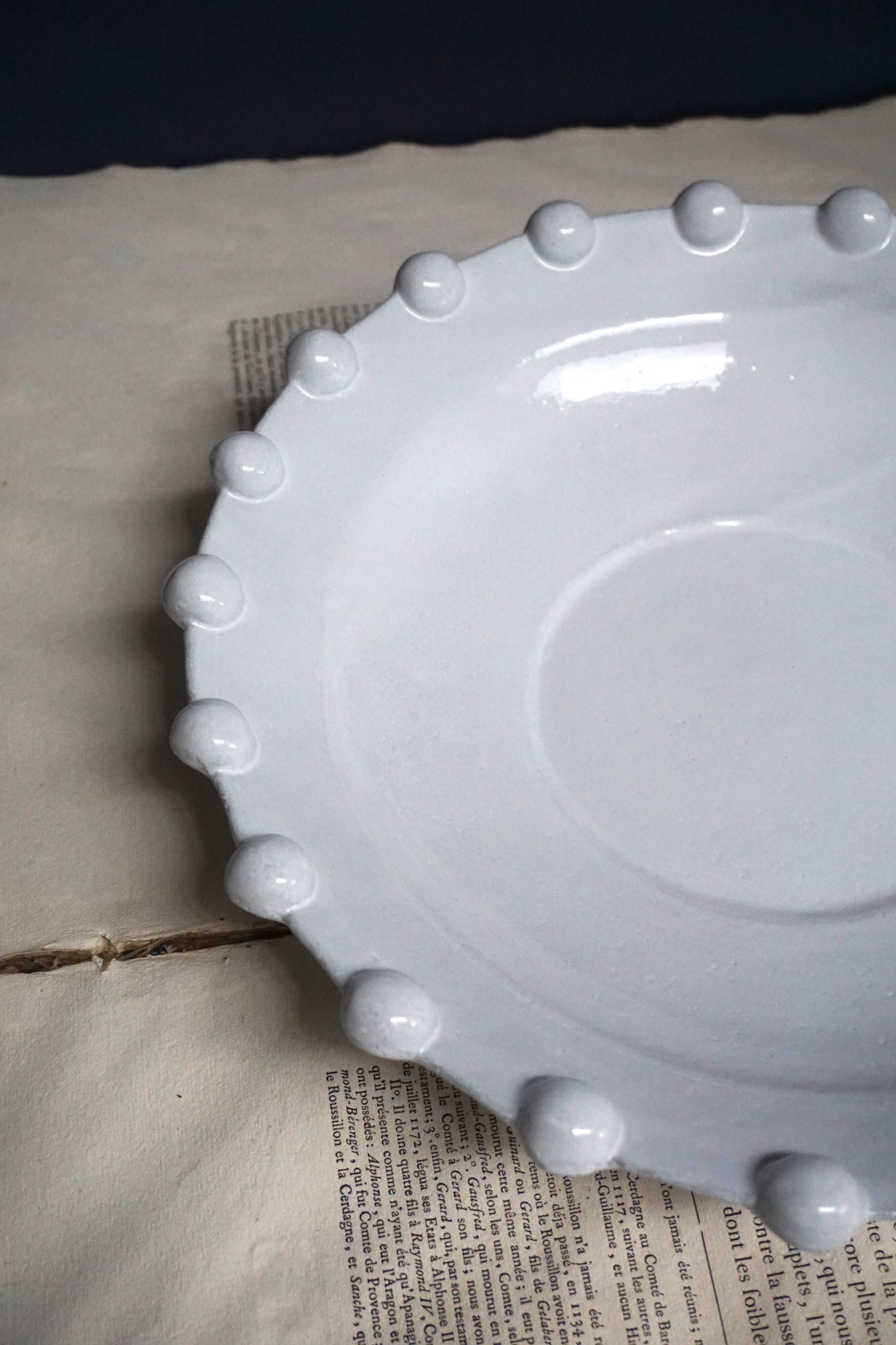 Astier de Villatte Adelaide Large Deep Platter