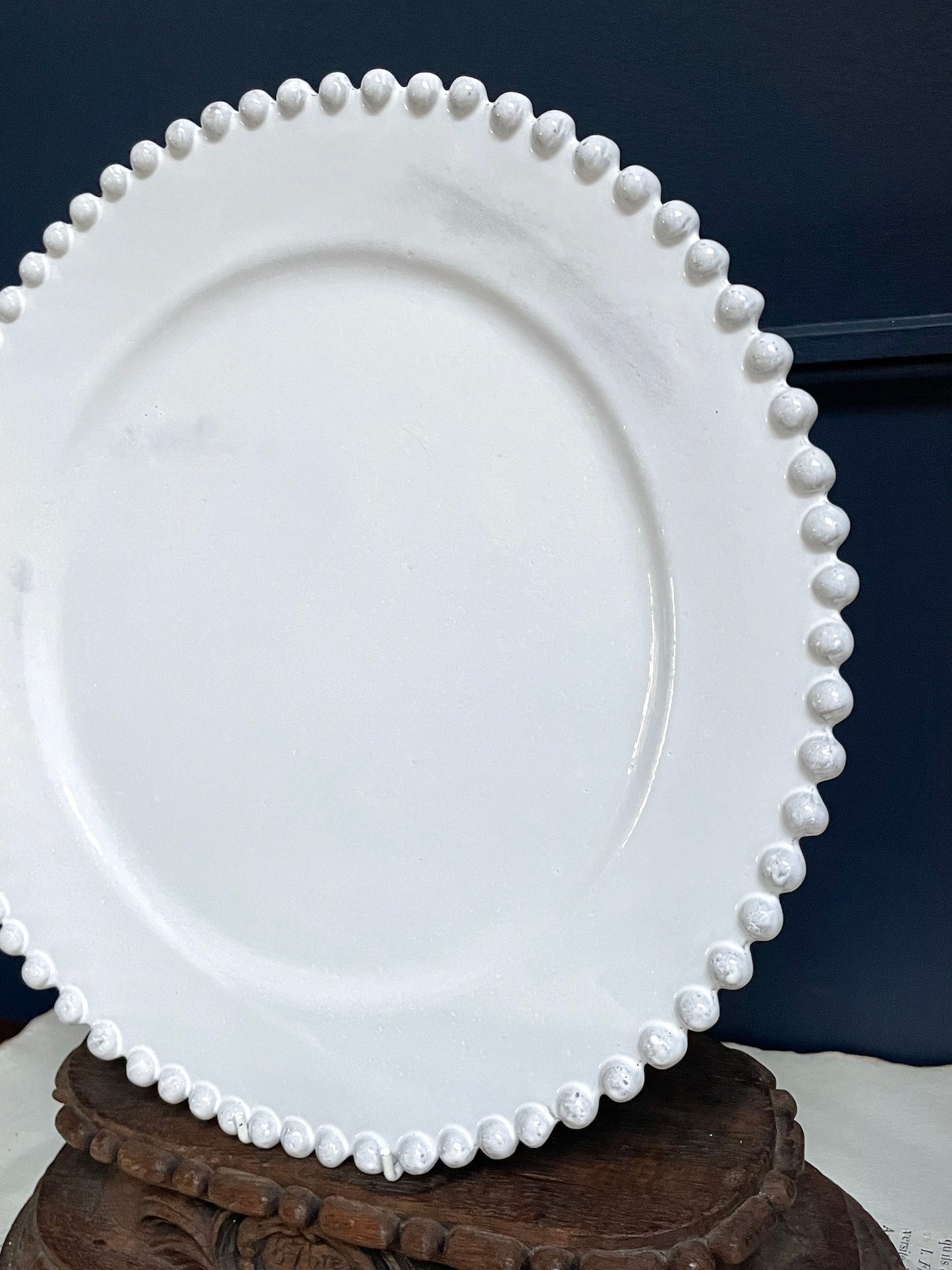 Astier de Villatte Adelaide Large Dinner Plate