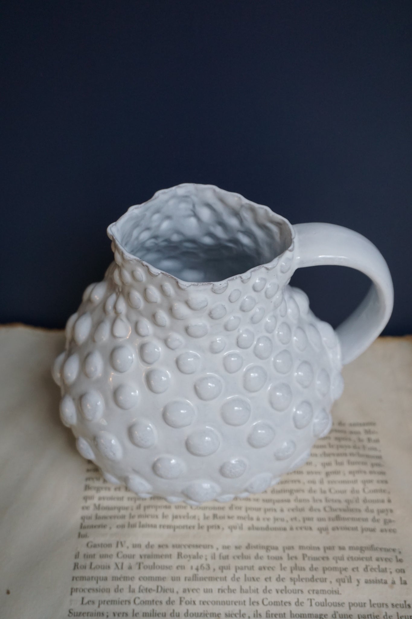 Astier de Villatte Adelaide Large Pitcher