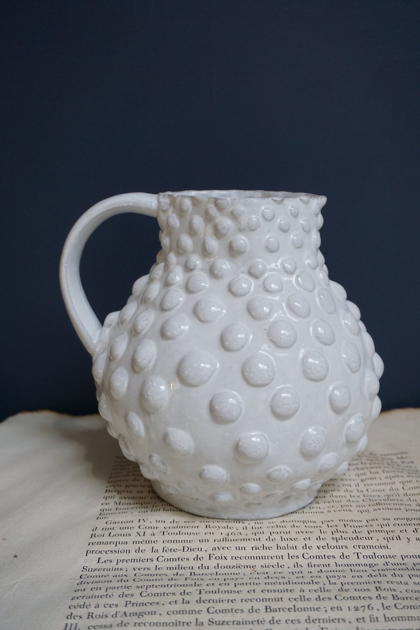 Astier de Villatte Adelaide Large Pitcher