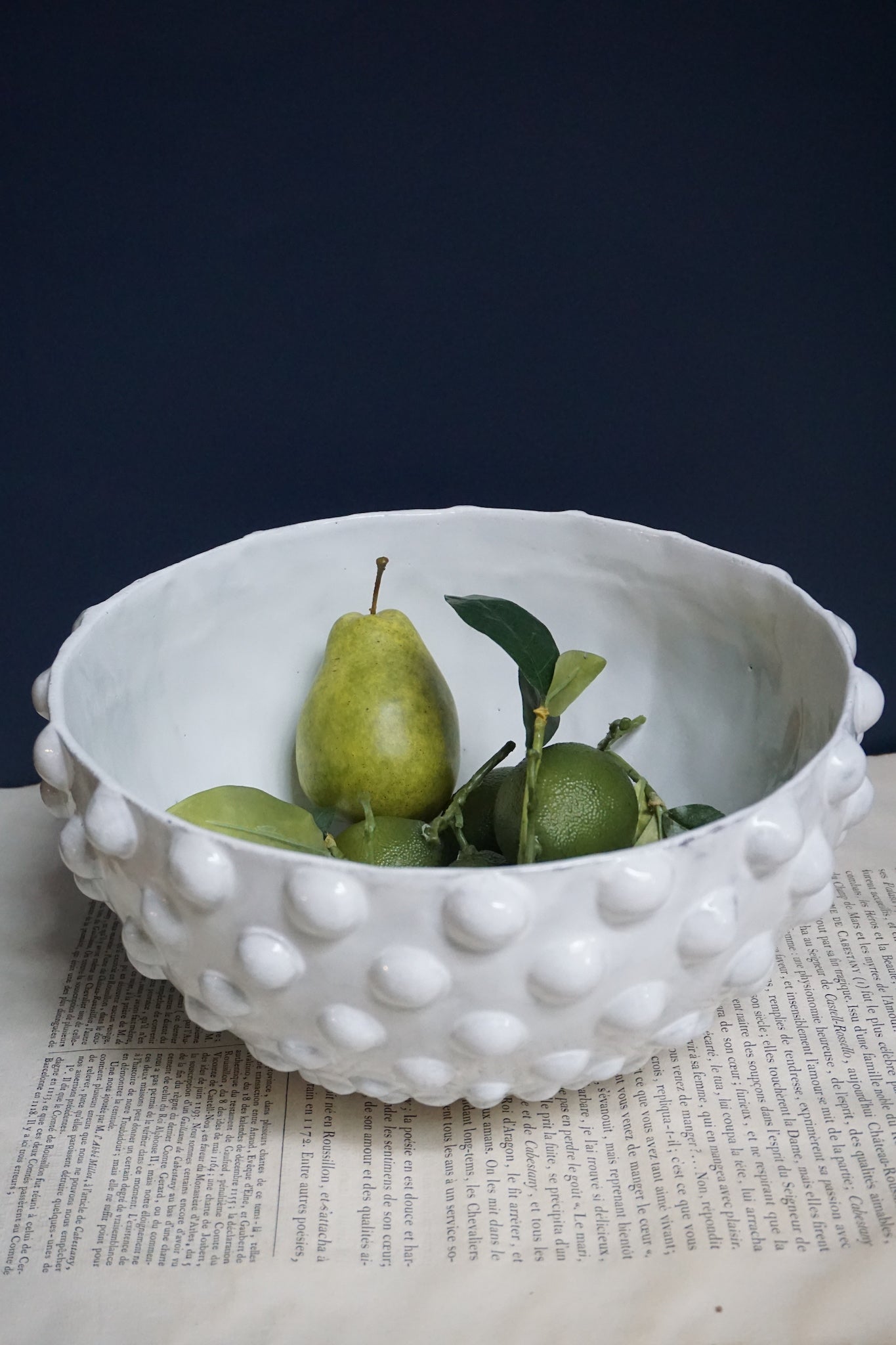 Astier de Villatte Adelaide Large Salad Bowl