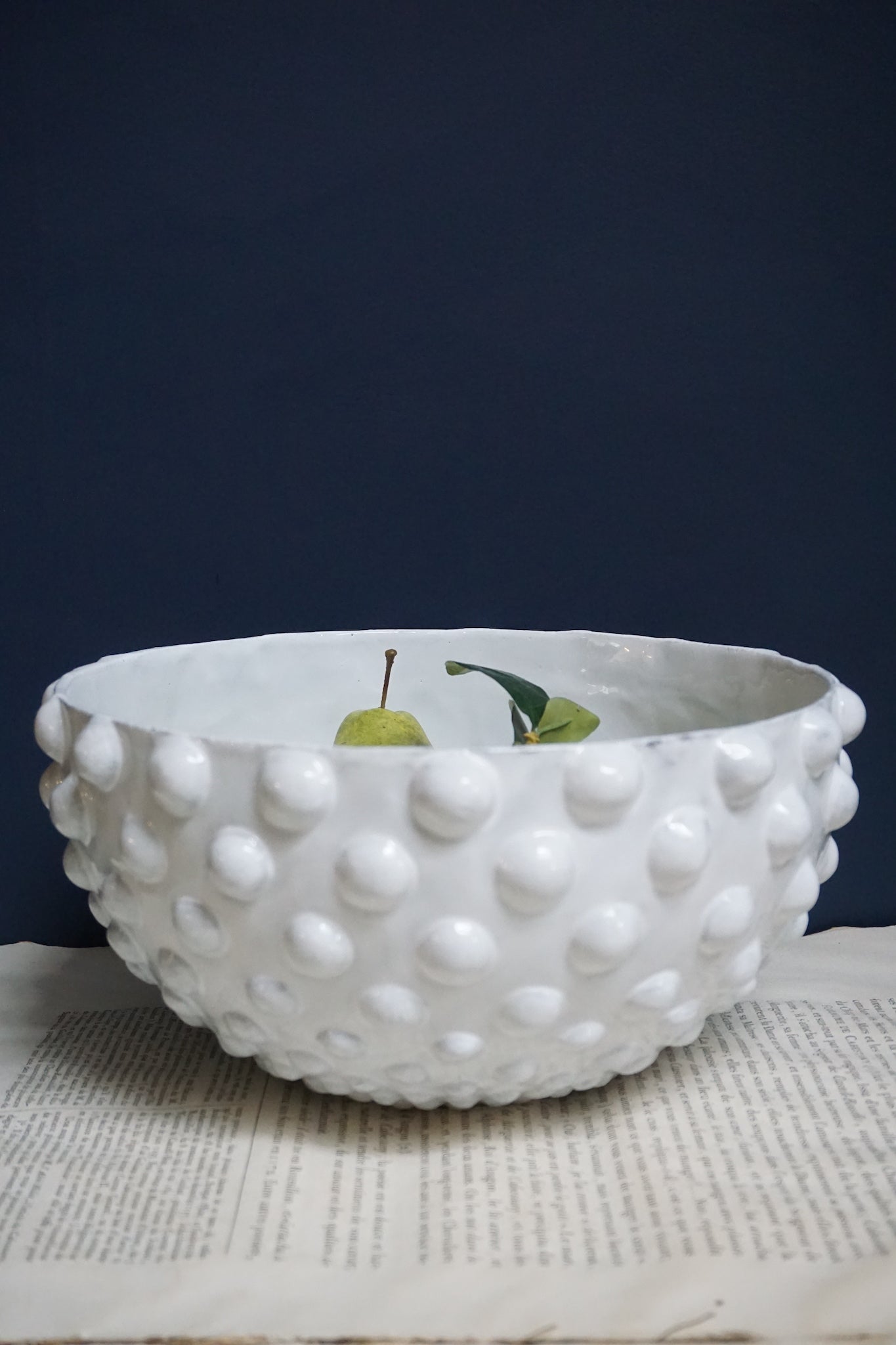 Astier de Villatte Adelaide Large Salad Bowl