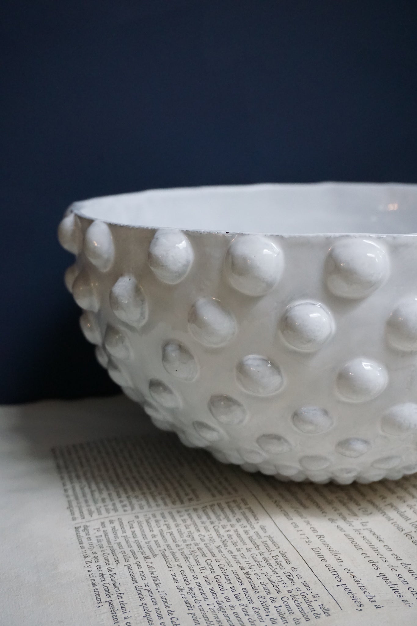 Astier de Villatte Adelaide Large Salad Bowl