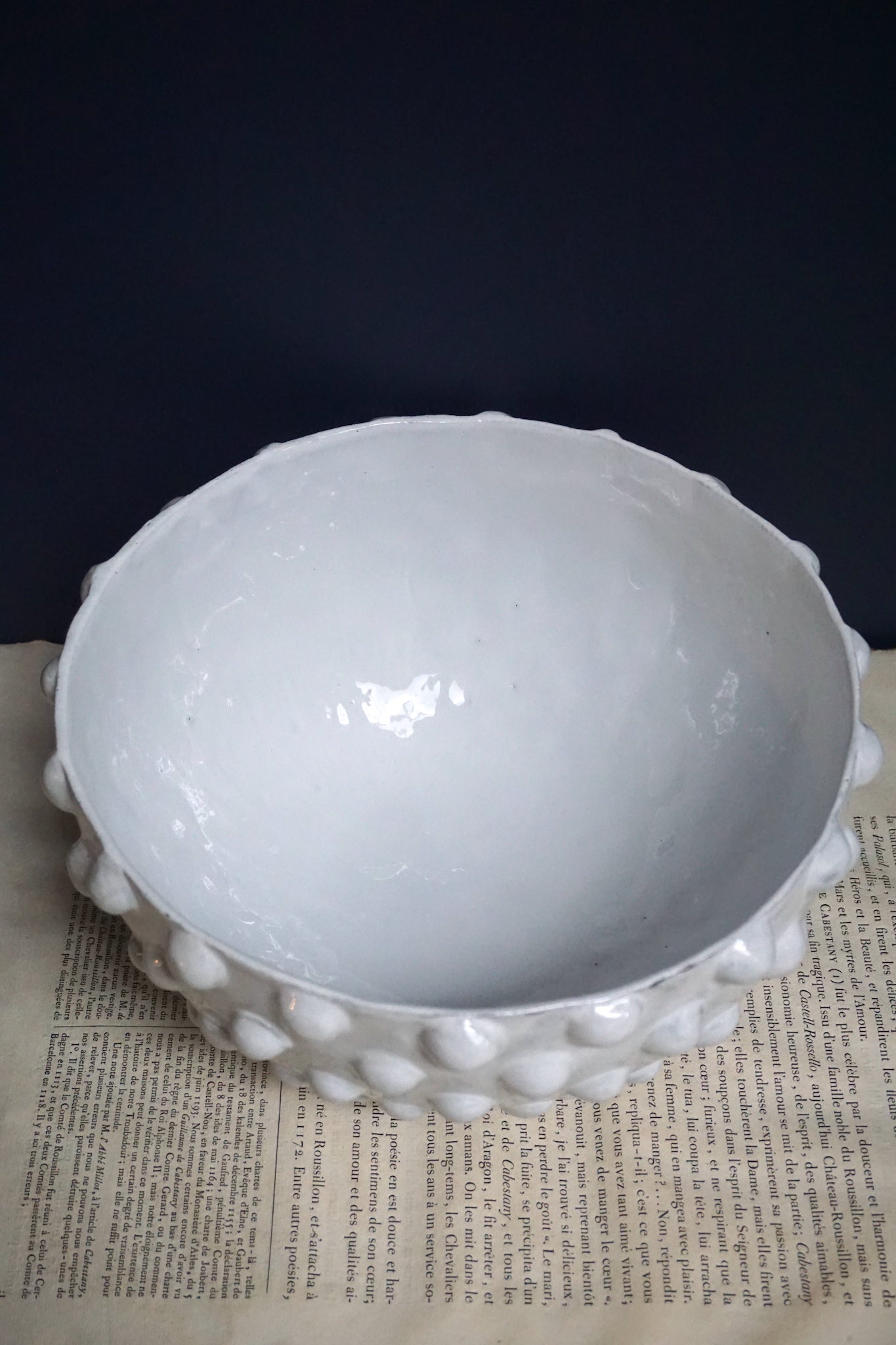 Astier de Villatte Adelaide Large Salad Bowl