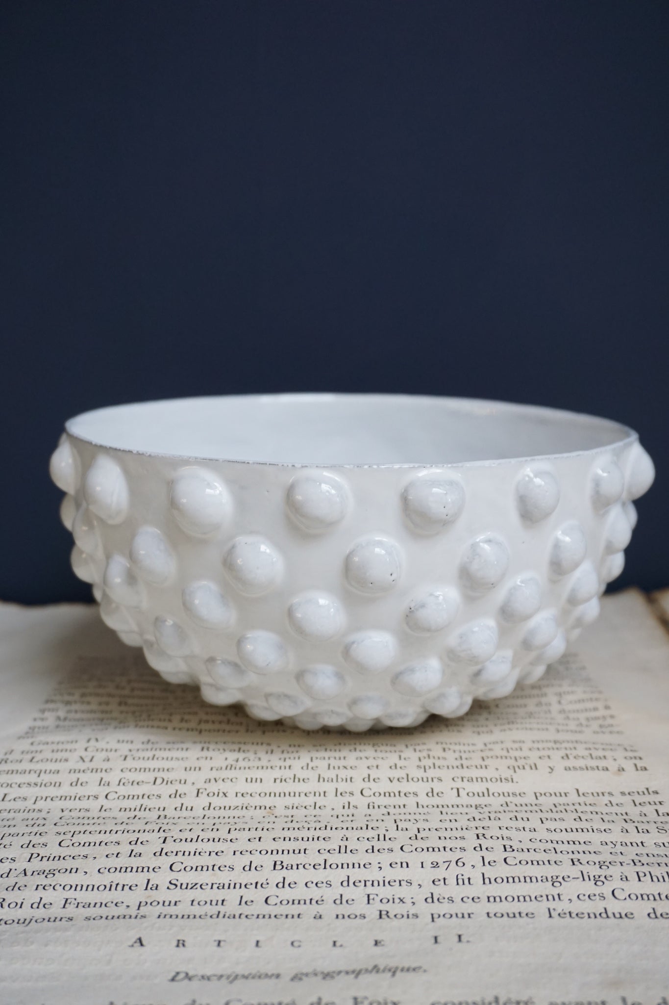 Astier de Villatte Adelaide Medium Salad Bowl