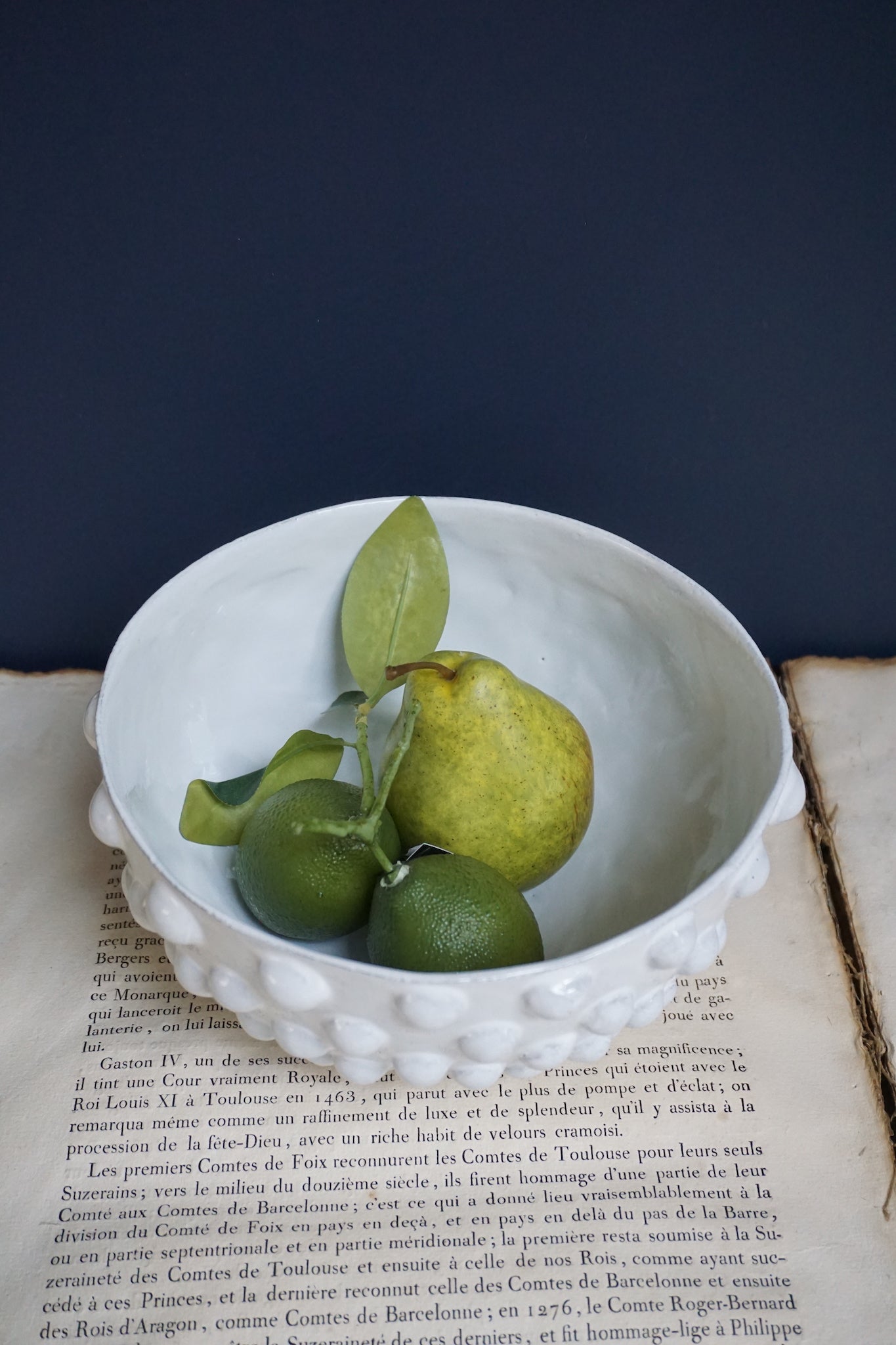 Astier de Villatte Adelaide Medium Salad Bowl