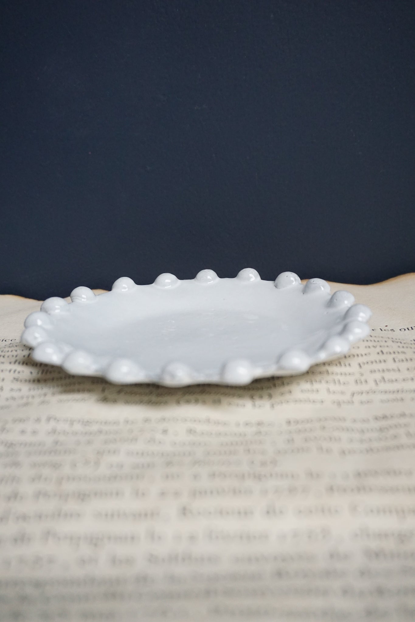 Astier de Villatte Adelaide Saucer