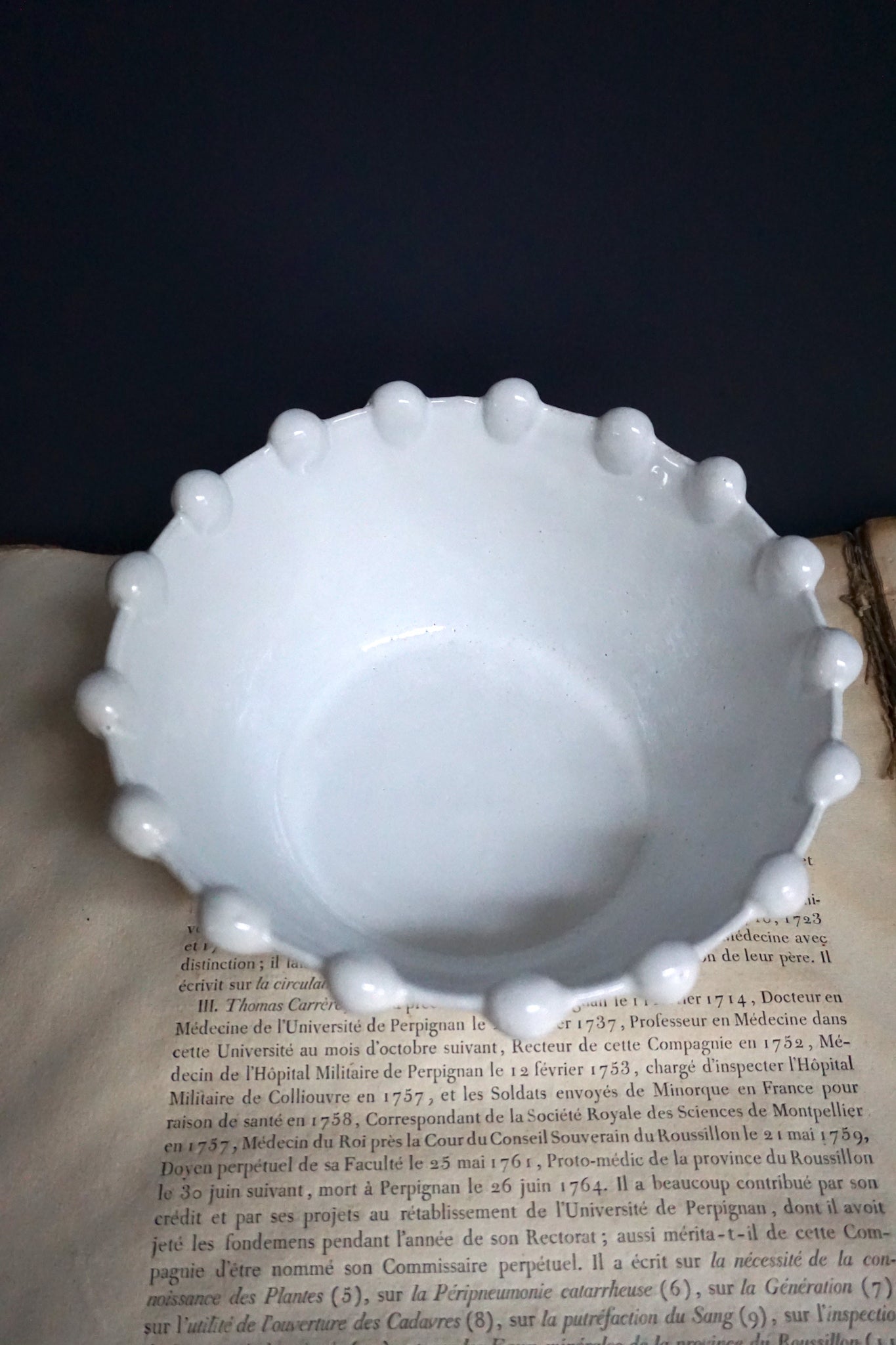 Astier de Villatte Adelaide Small Deep Platter