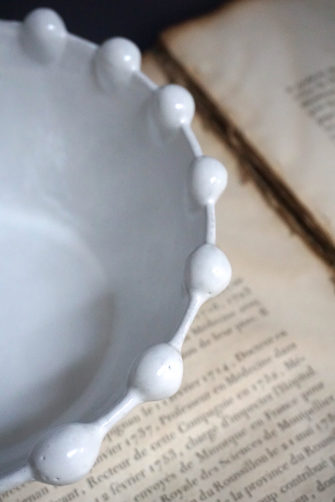 Astier de Villatte Adelaide Small Deep Platter