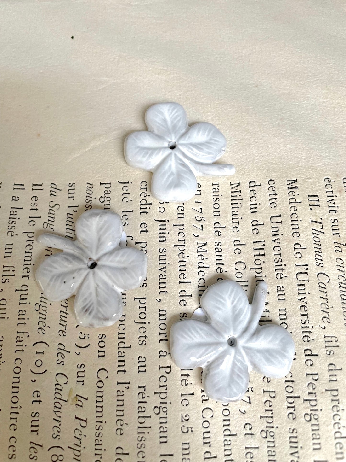 Astier de Villatte Chance Clover Incense Holder