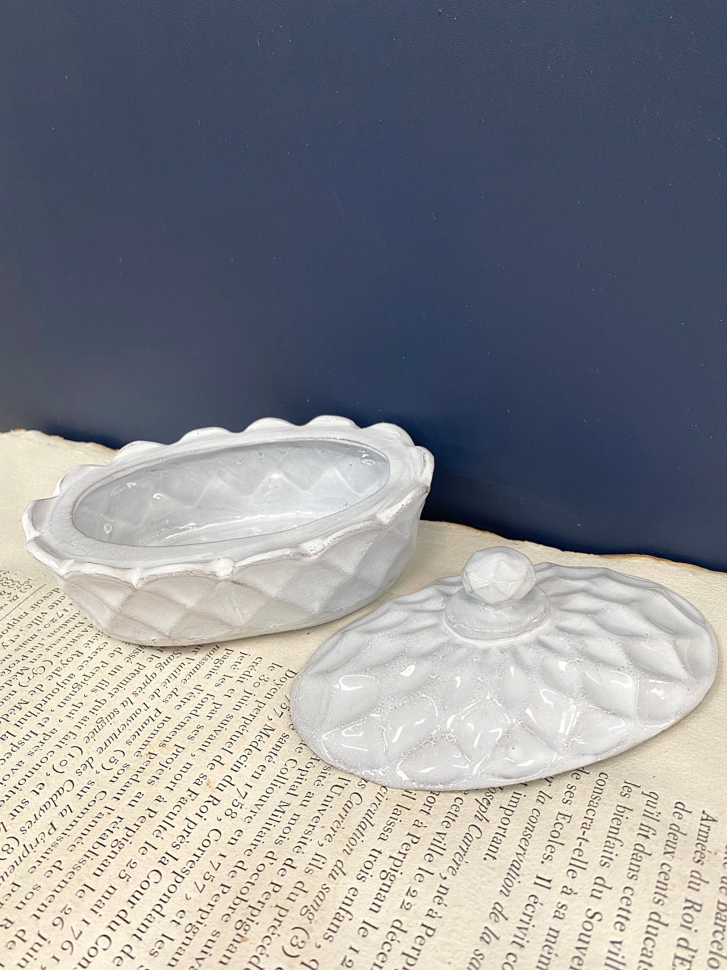 Astier de Villatte Cube Box - RETIRED