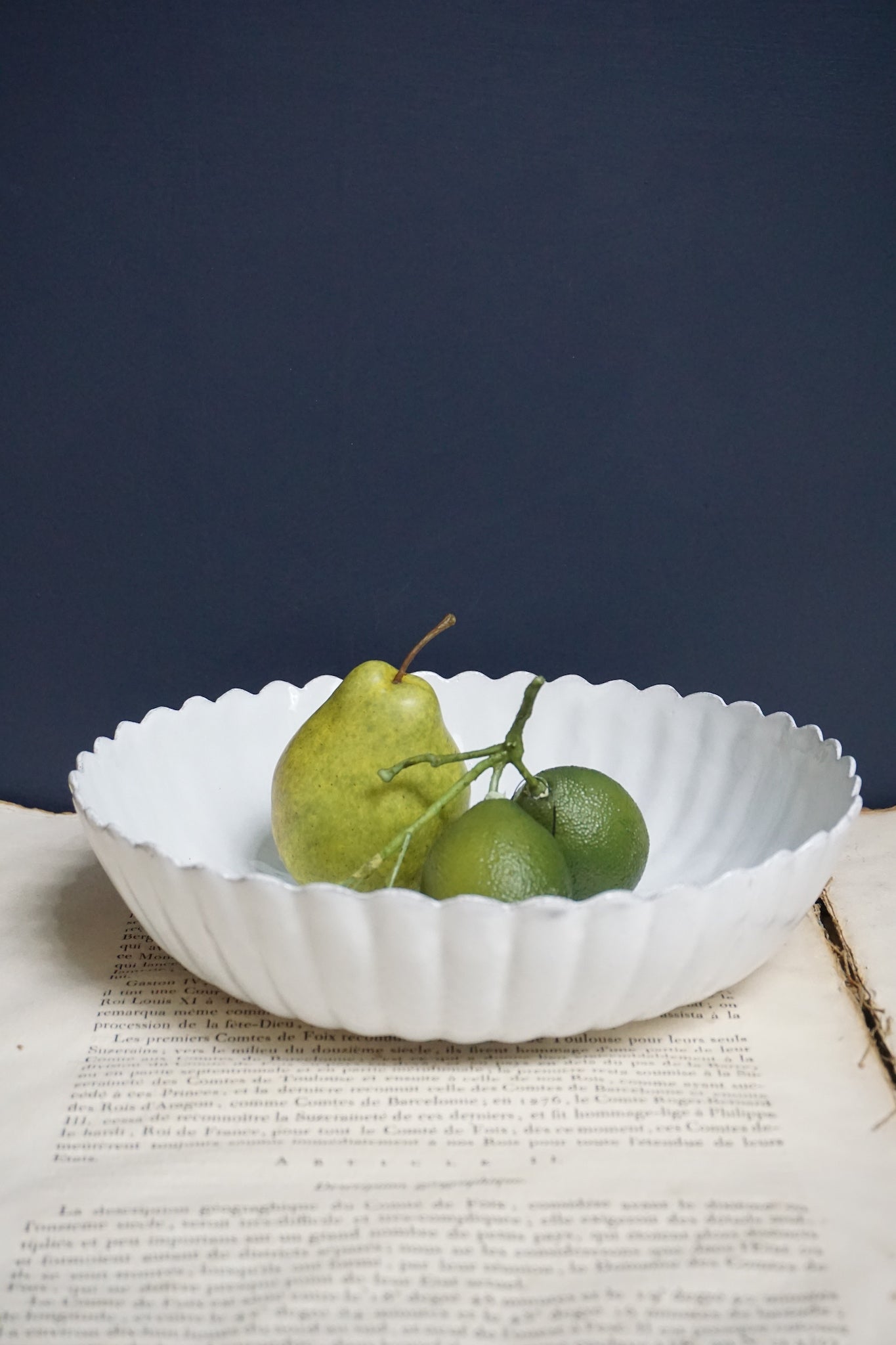 Astier de Villatte Cythere Salad Bow