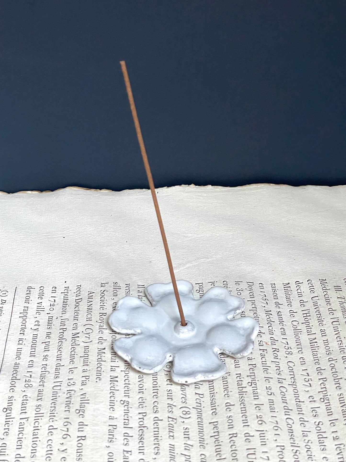 Astier de Villatte Double Chance Clover Incense Holder - RETIRED