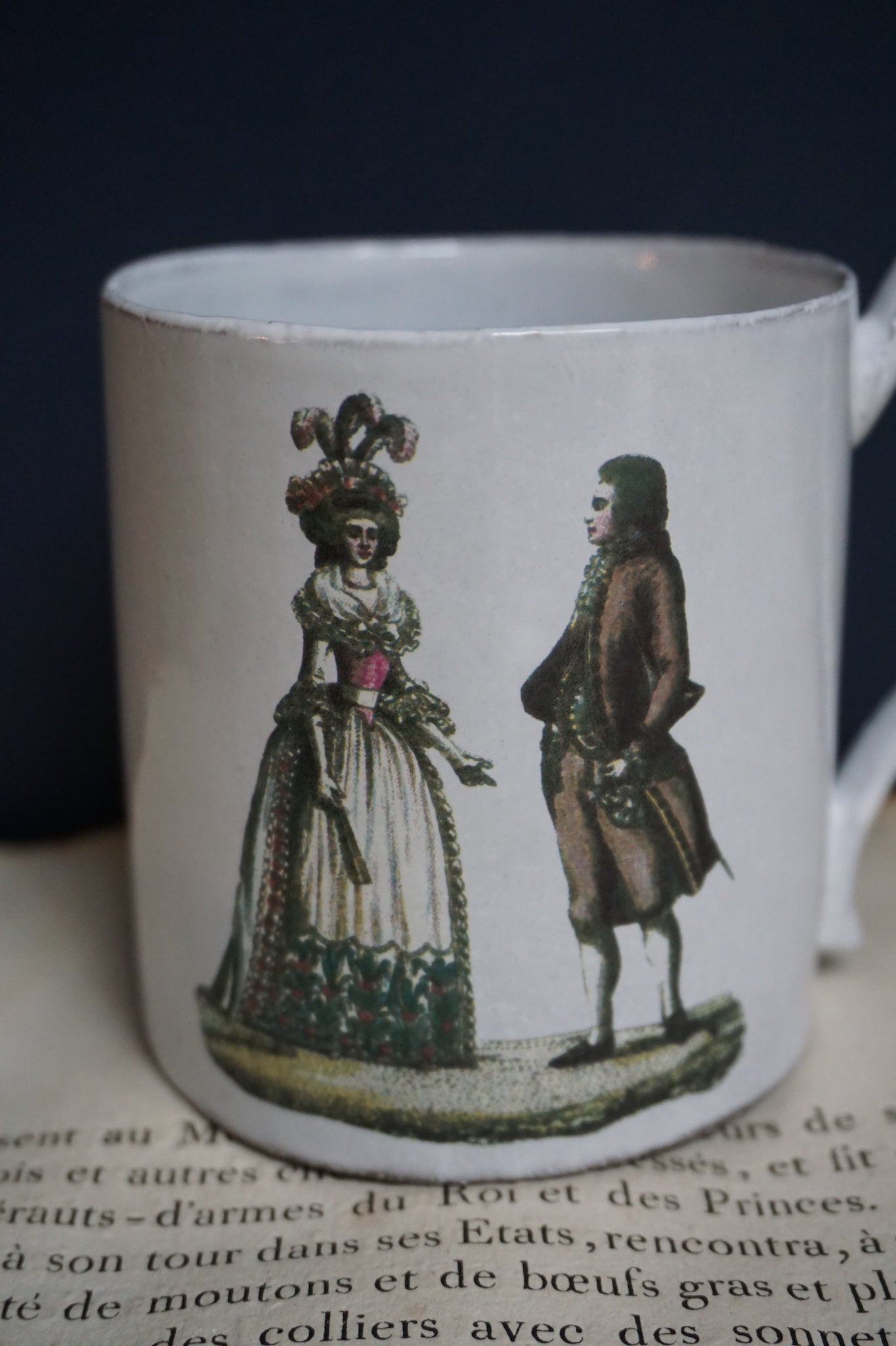 Astier de Villatte Elizabeth John Derian Mug - RETIRED