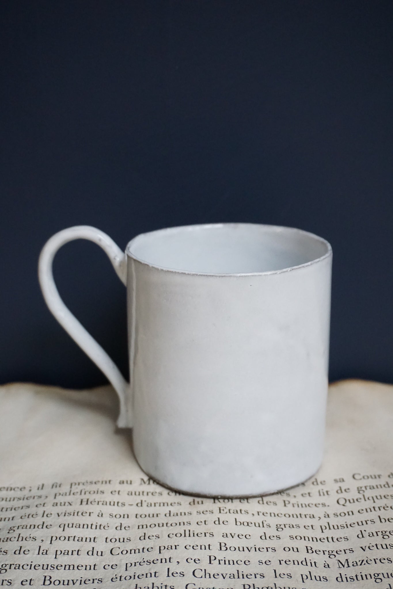 Astier de Villatte Elizabeth John Derian Mug - RETIRED