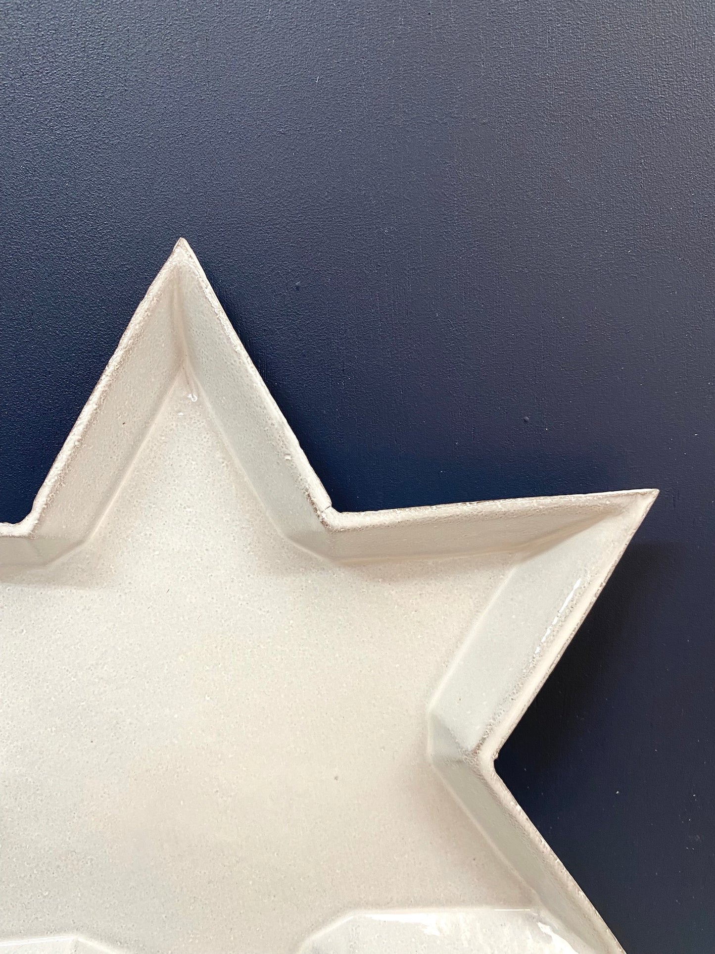 Astier de Villatte Etoile Dessert Plate