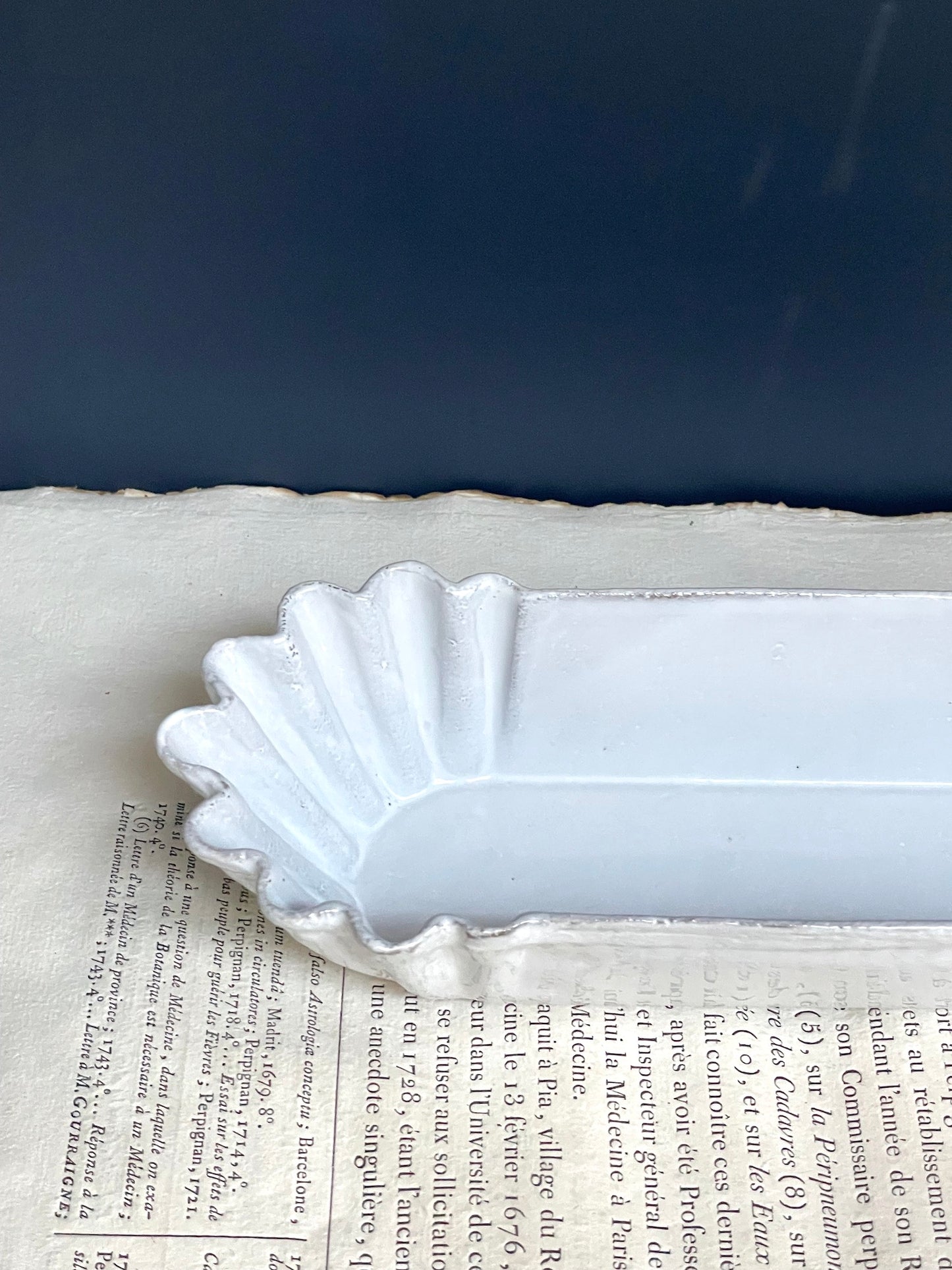 Astier de Villatte Fifine Long Bowl
