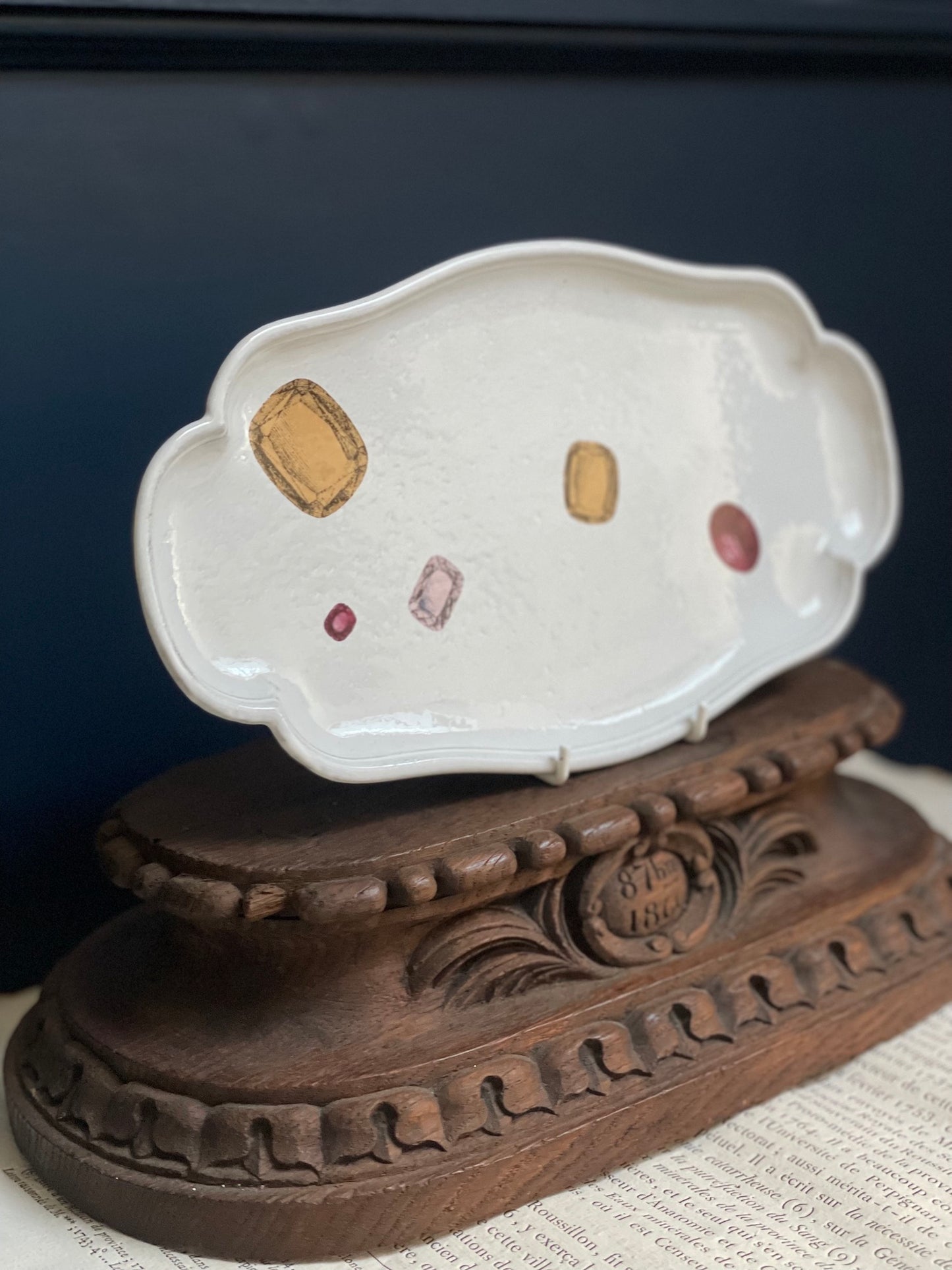 Astier de Villatte John Derian Gem Platter