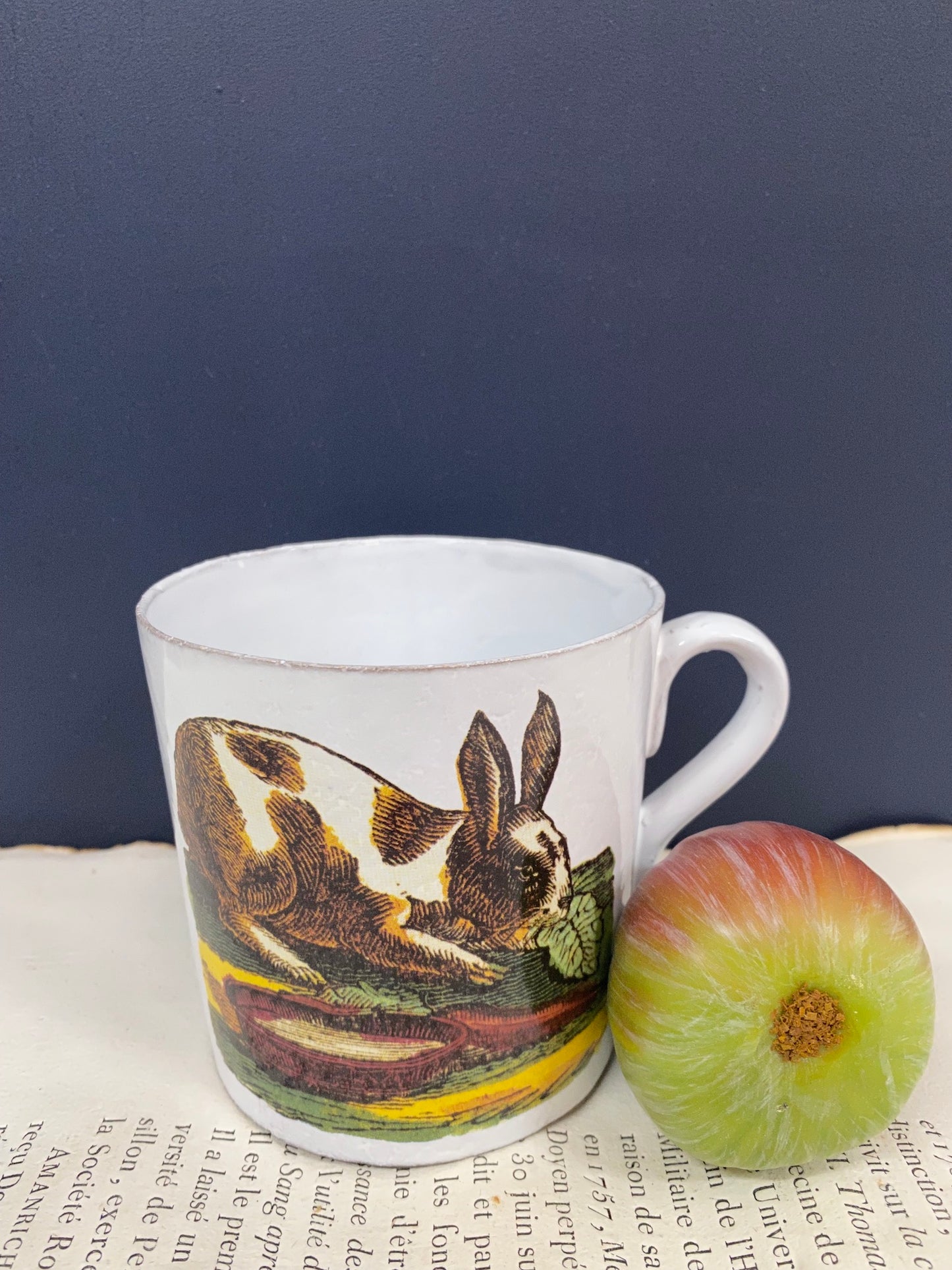 Astier de Villatte John Derian Munching Rabbit Mug - RETIRED