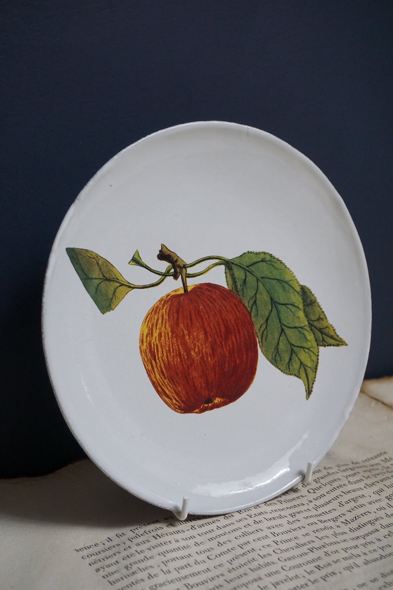 Astier de Villatte John Derian Red Apple Plate