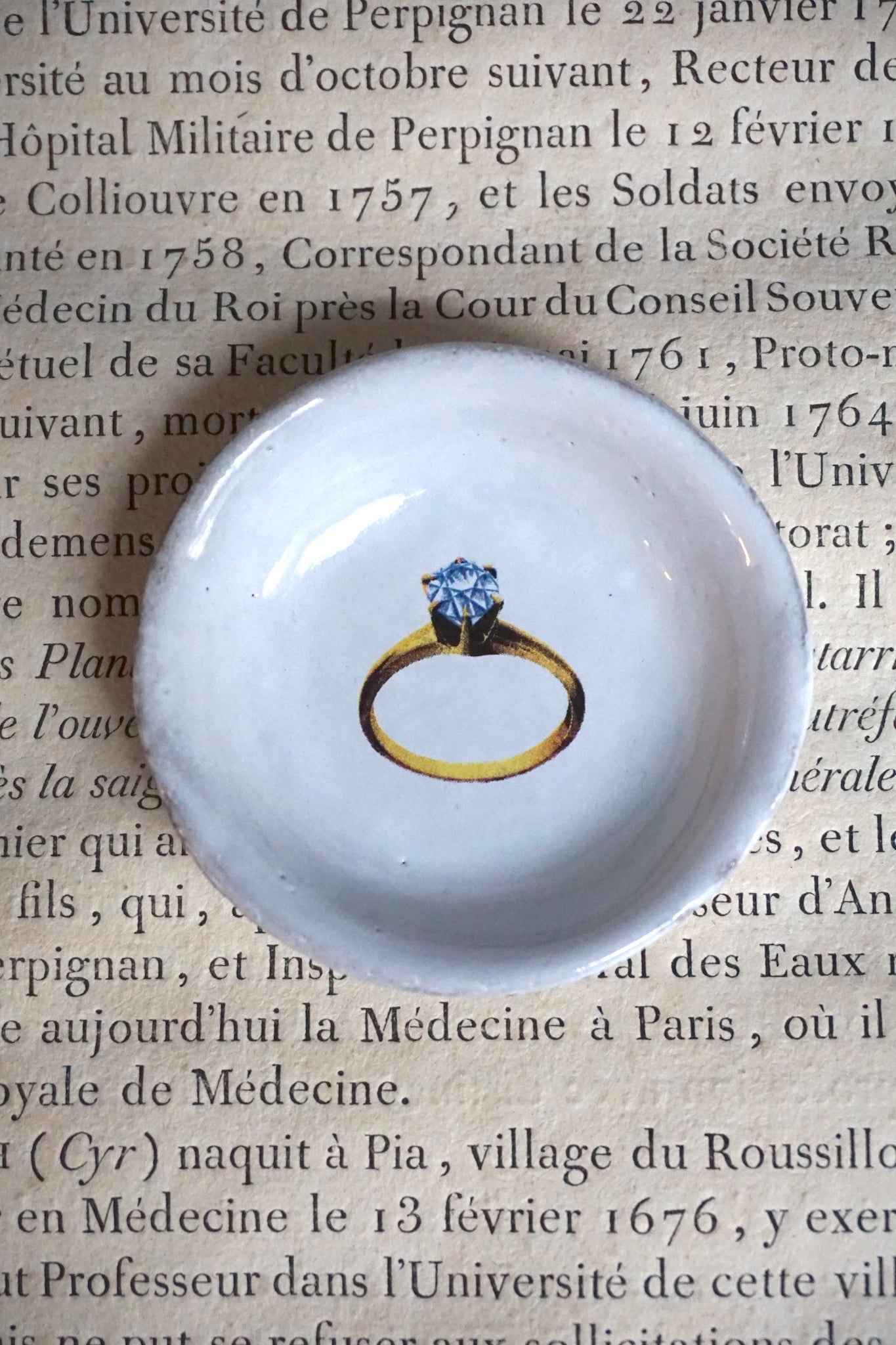 Astier de Villatte John Derian Ring Dish