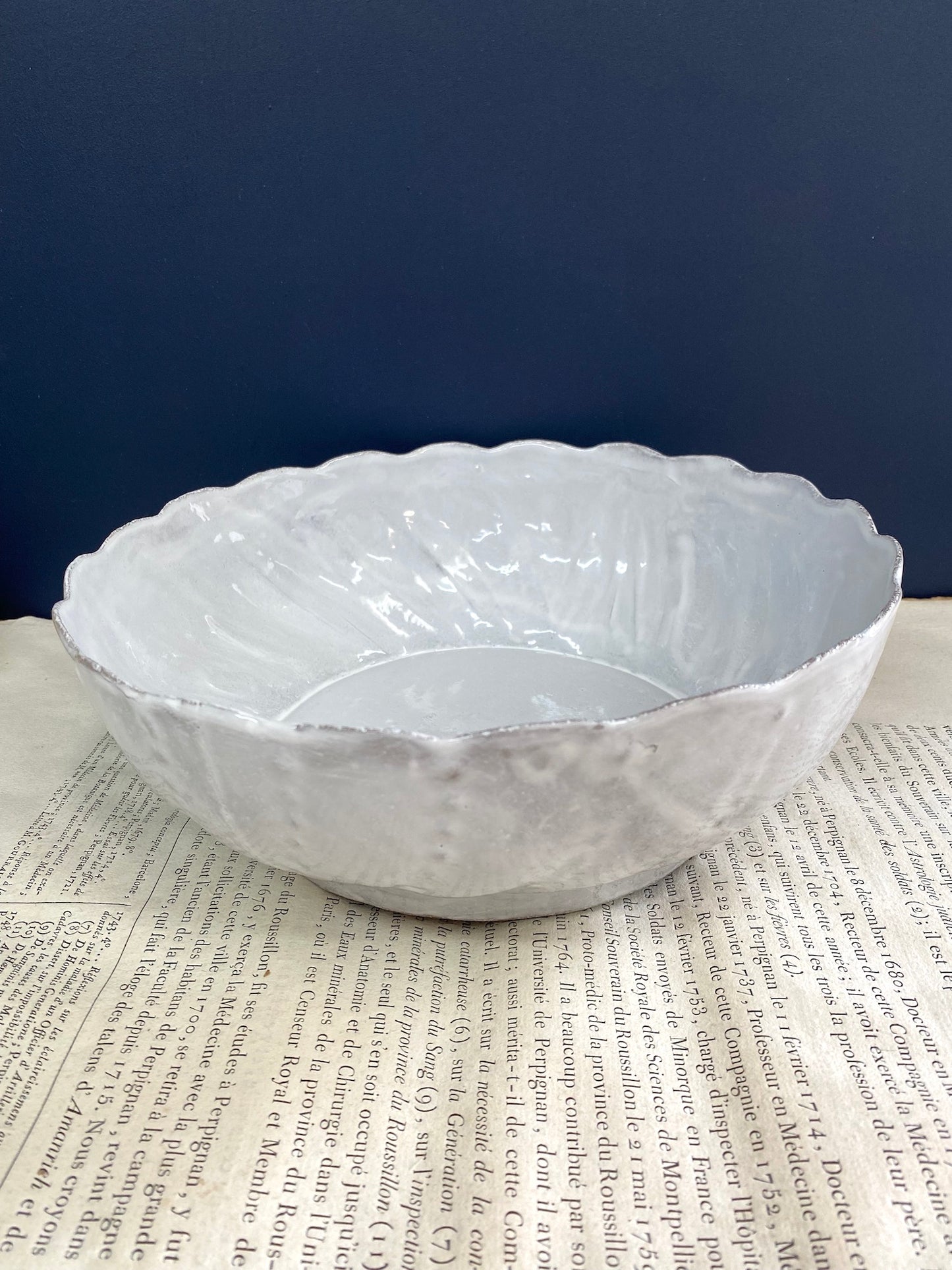 Astier de Villatte John Derian Salad Bowl - RETIRED