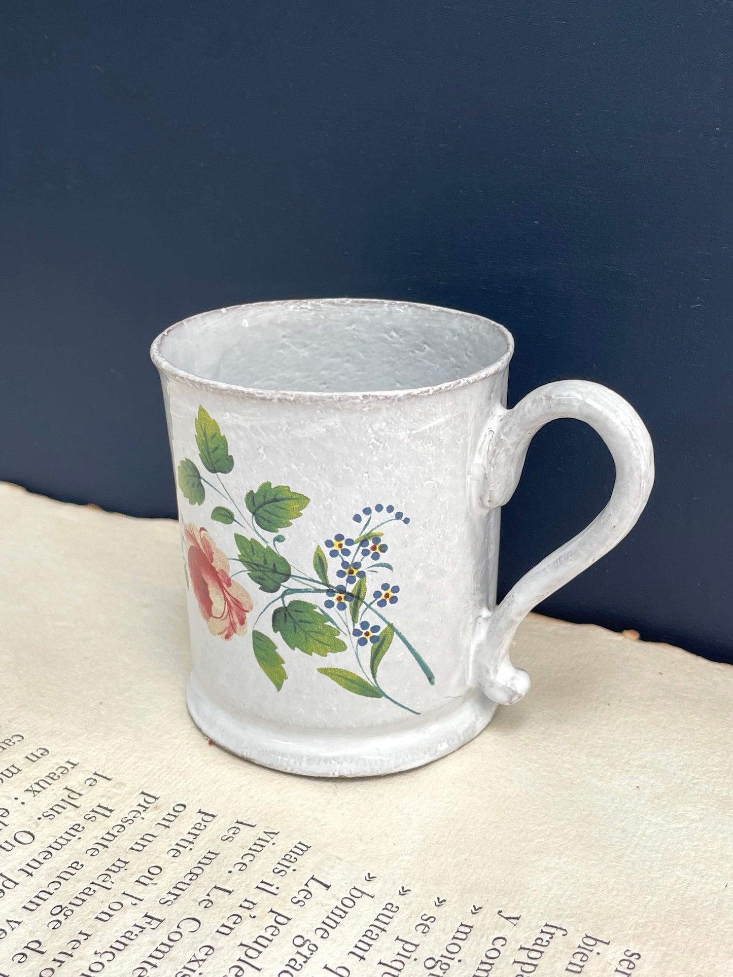 Astier de Villatte John Derian Small Rosesprig Mug