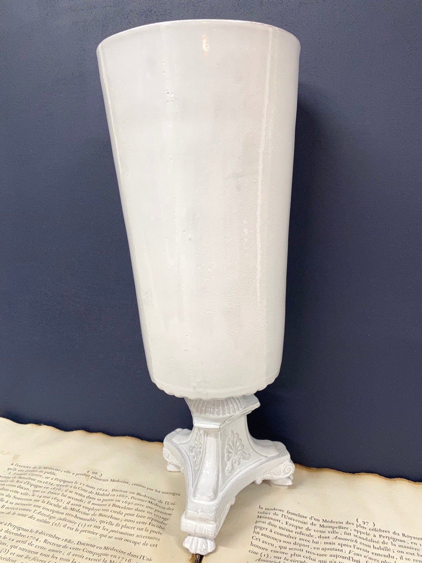 Astier de Villatte Lion Large Vase