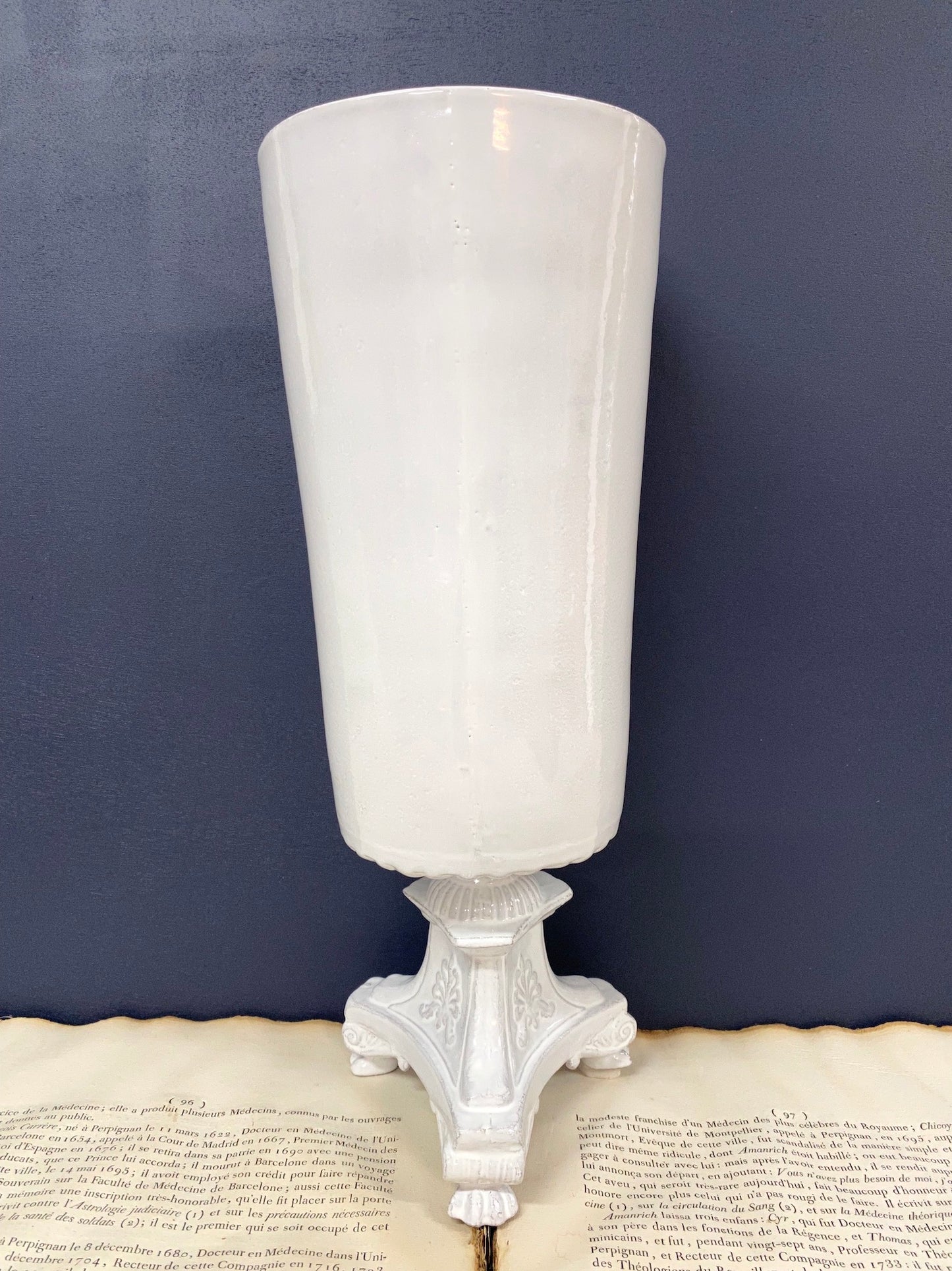 Astier de Villatte Lion Large Vase