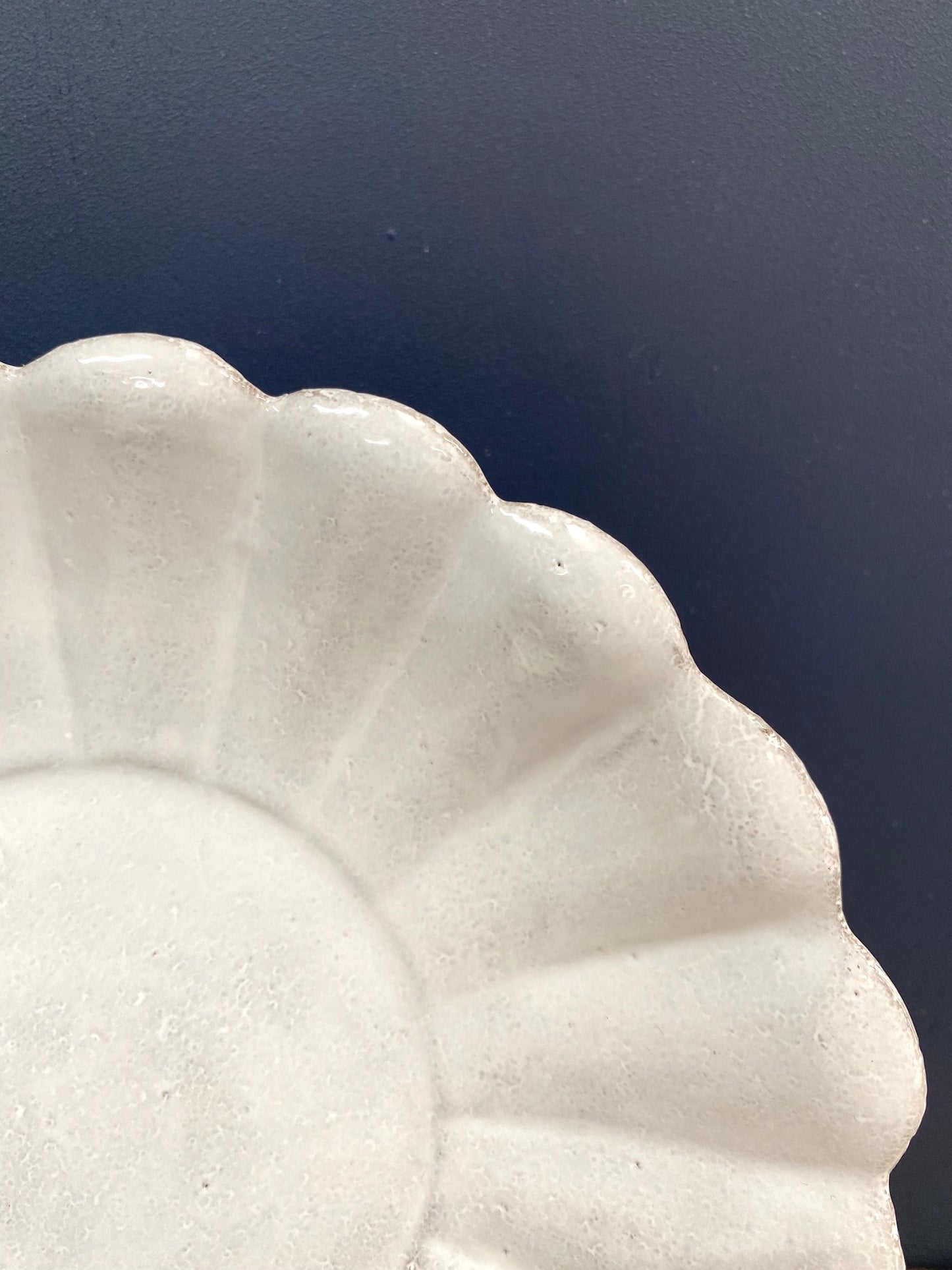 Astier de Villatte Marguerite Dessert Plate