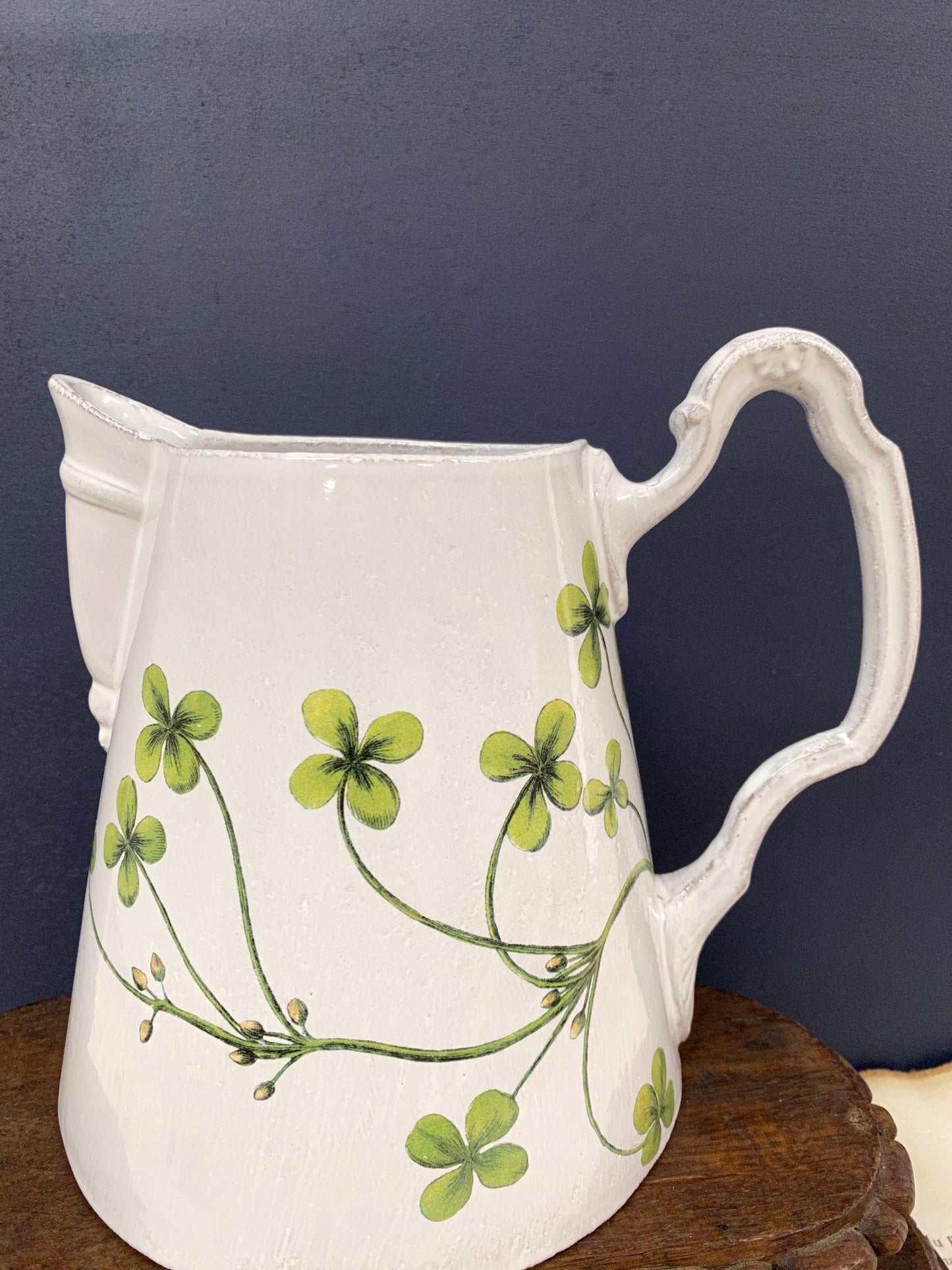 Astier de Villatte Medium Bladderwort Pitcher Vase