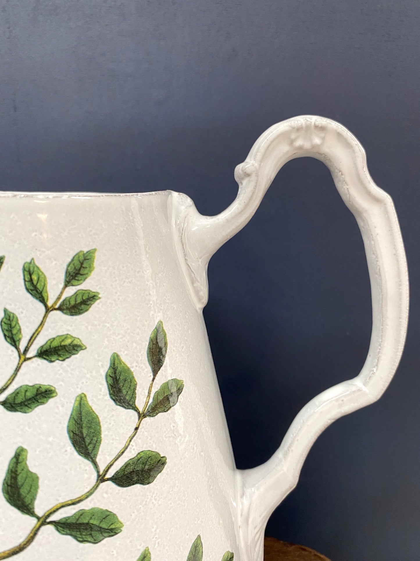 Astier de Villatte Medium Indigofera Colitea Pitcher Vase