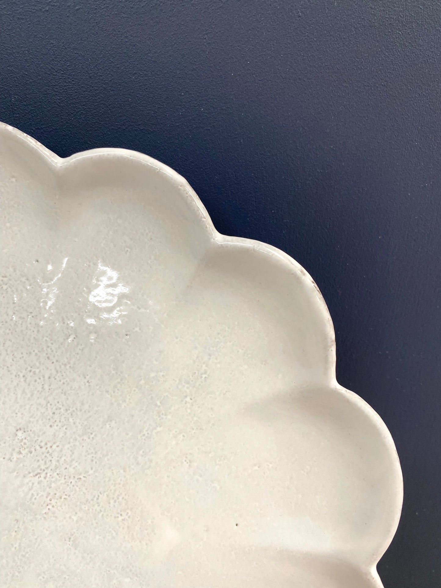 Astier de Villatte Poppy Dinner Plate