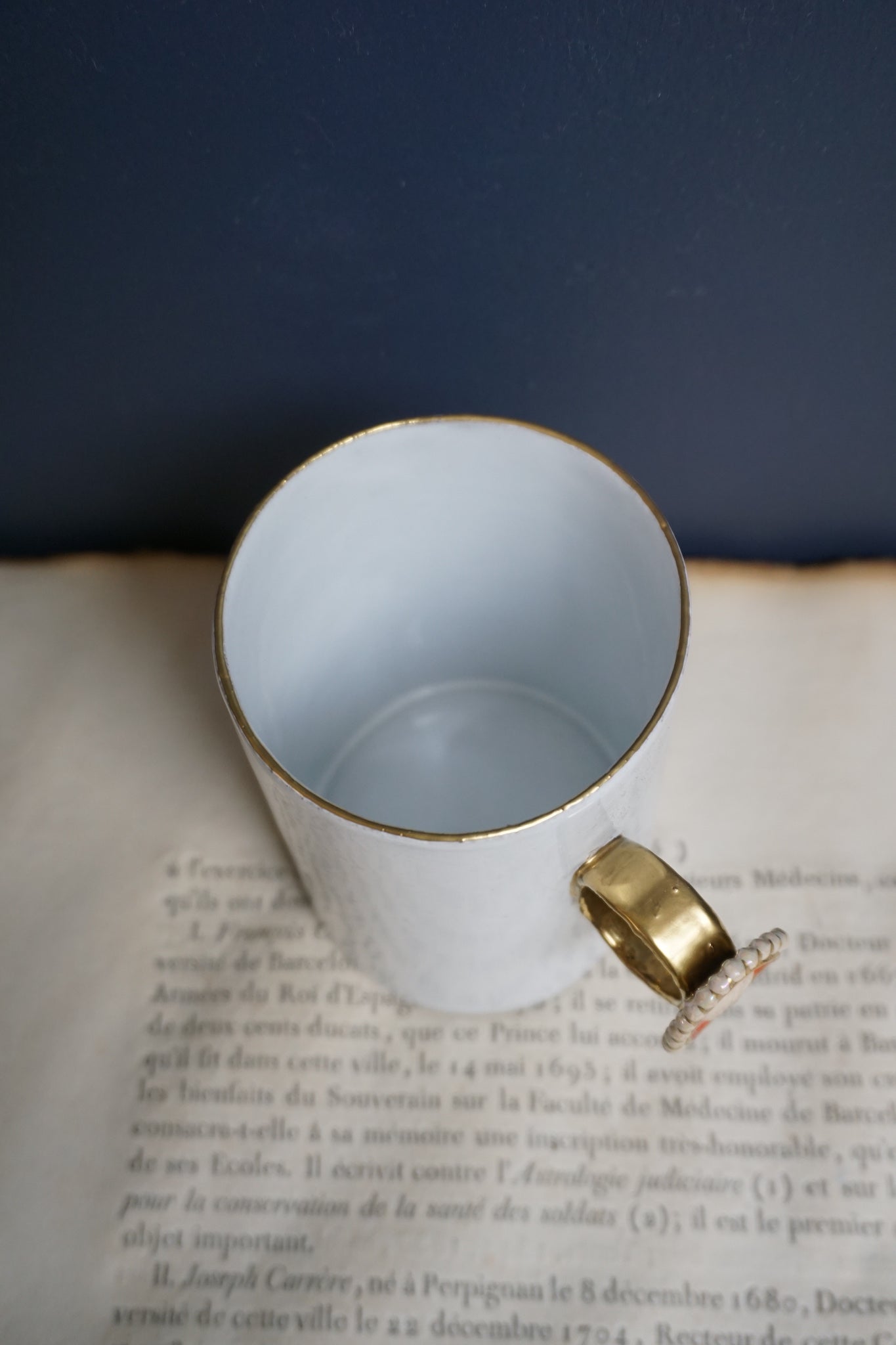 Astier de Villatte Serena Woman Cameo Ring Cup - RETIRED