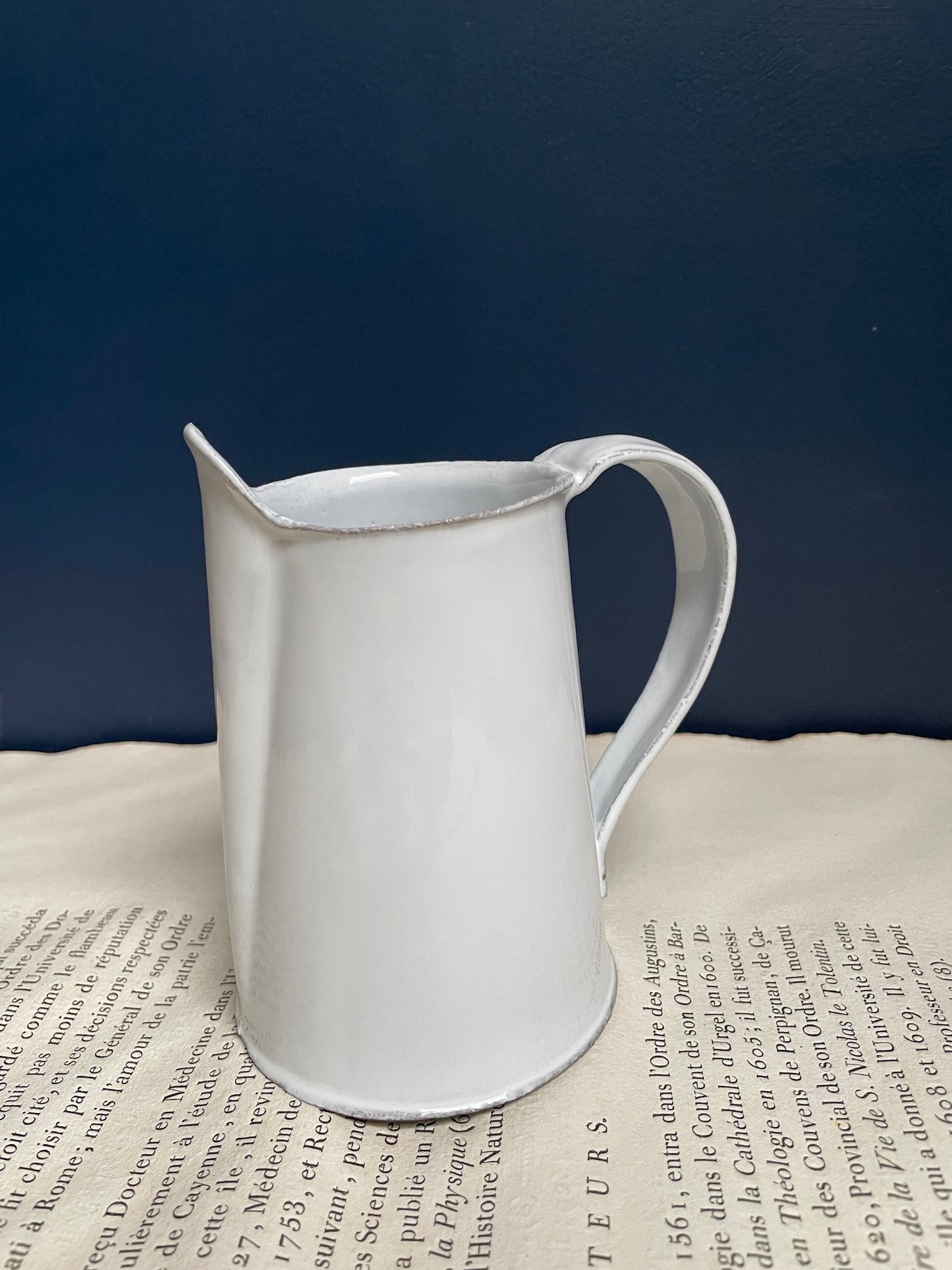 Astier de Villatte Small Rose Pitcher