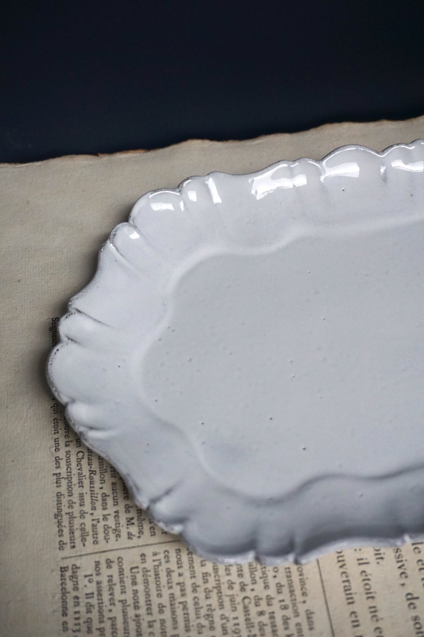 Astier de Villatte Small Victor Platter