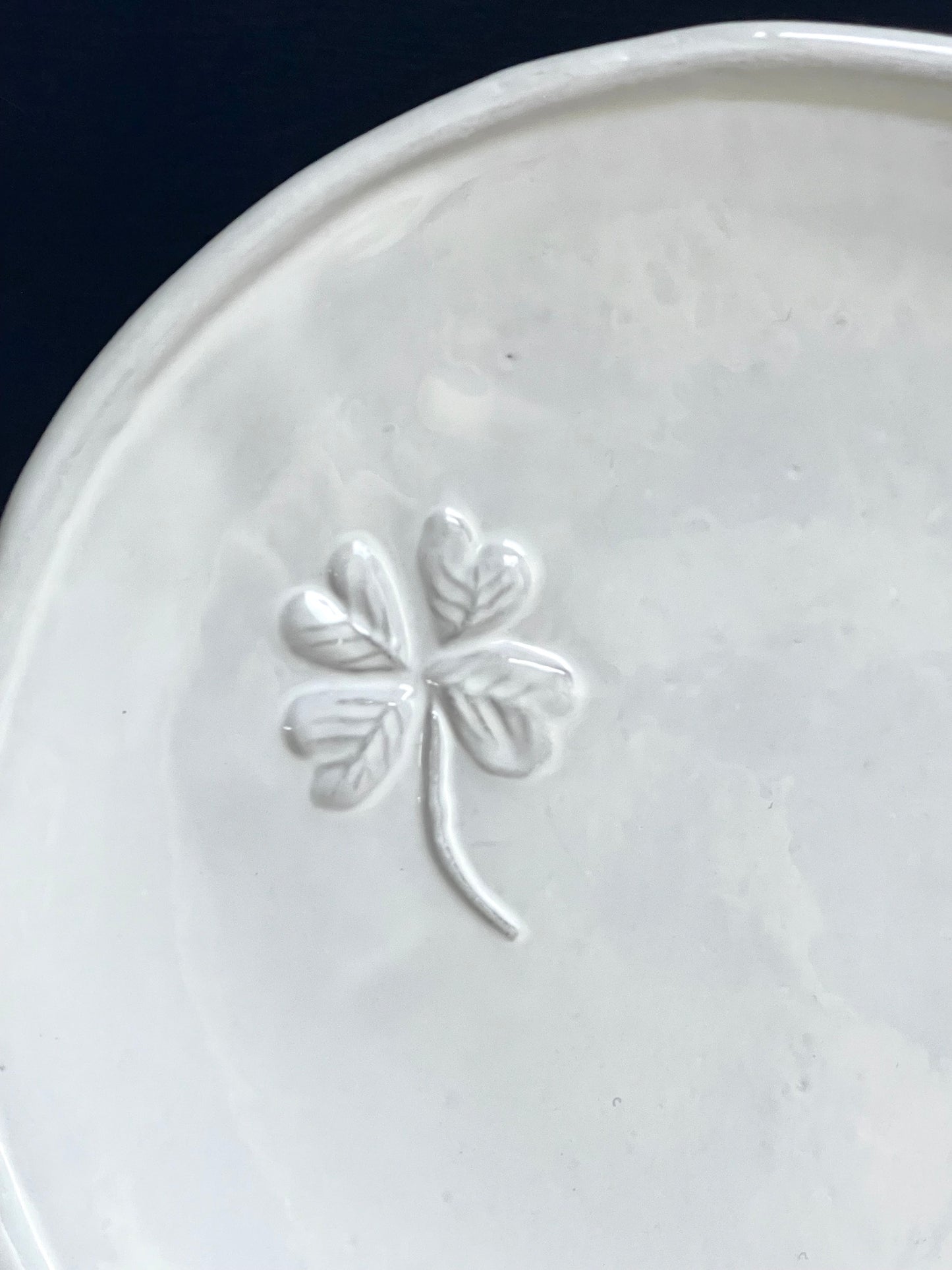 Astier de Villatte Trèfles Side Plate