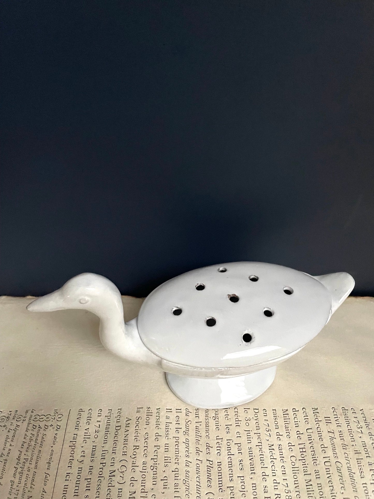 Astier de Villatte 'Coin Coin' Duck Incense Burner