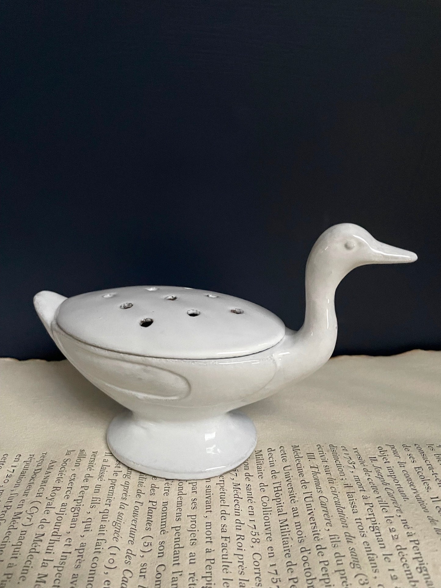 Astier de Villatte 'Coin Coin' Duck Incense Burner