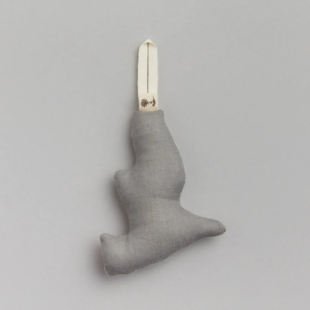 Coral & Tusk Downhill Bear Ornament